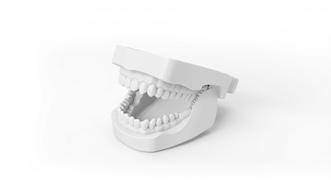 Jaw stretching device for gradual TMJ mobility improvement and jaw opening