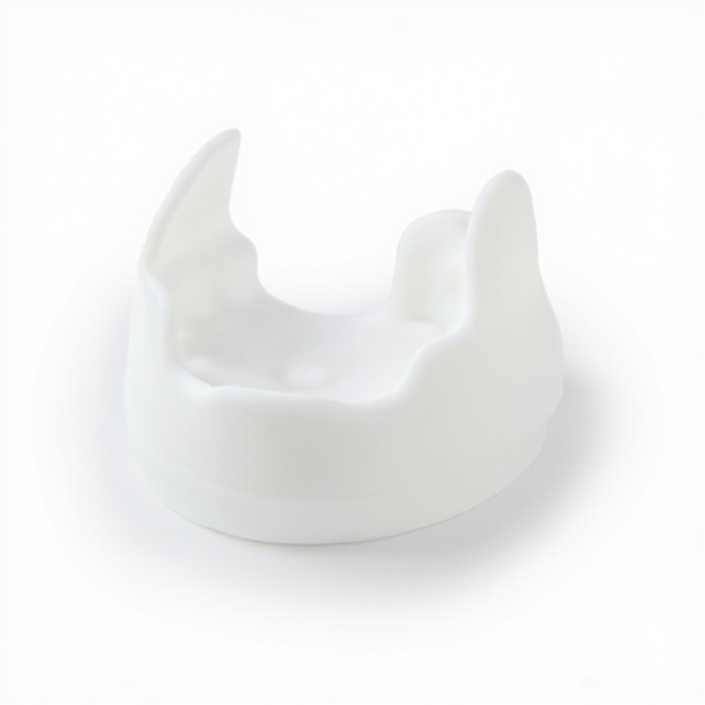 TheraBreath intraoral jaw massager in medical-grade silicone